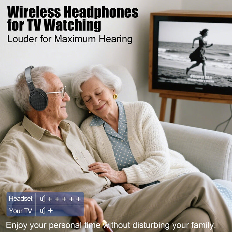 Wireless TV Headphones for Seniors 