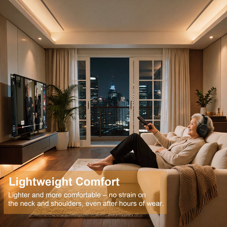 Over-Ear Wireless TV Headphones