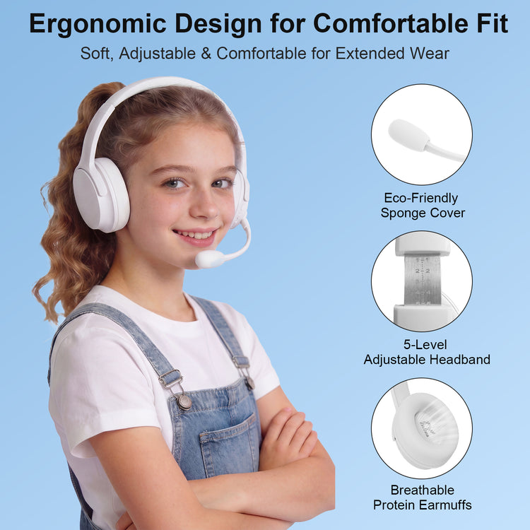Nightwooolf Memory Learning Real-Time Echoic Headset for Reading Practice and Language Training